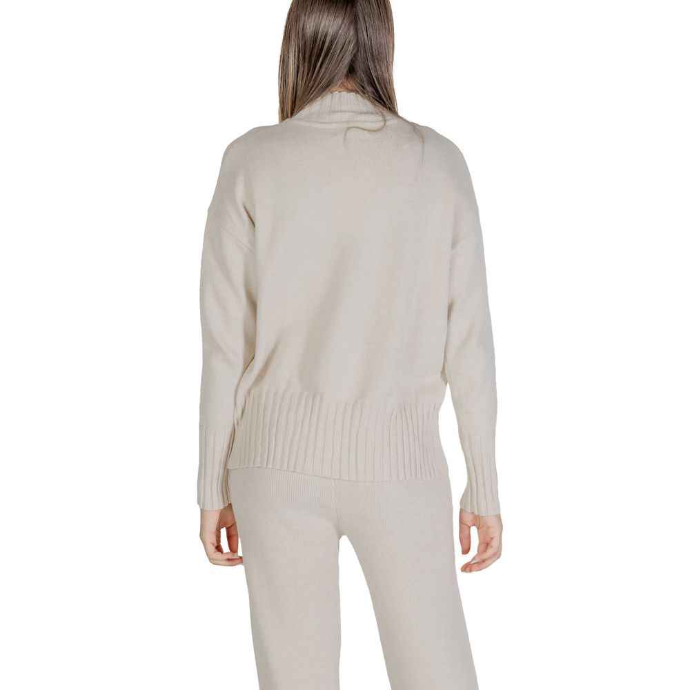 Cleré Beige Viscose Cardigan