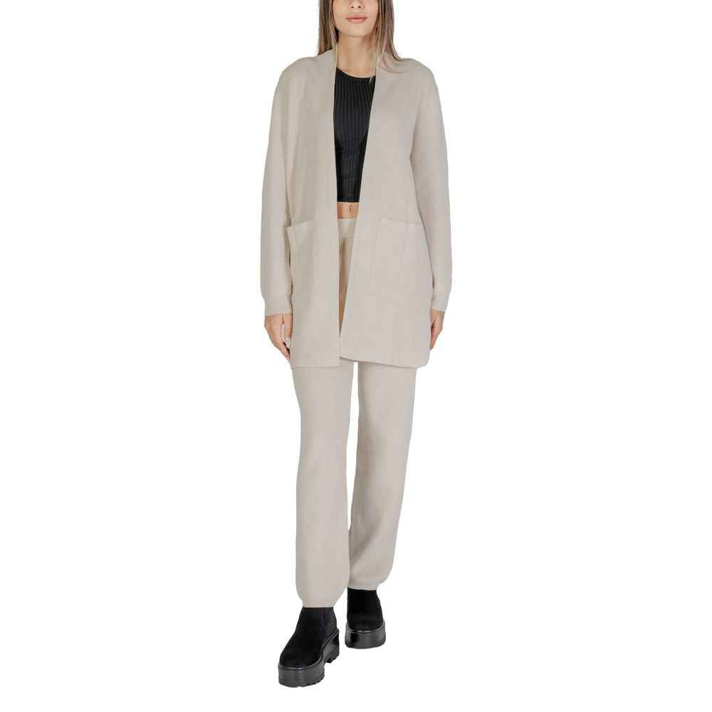 Cleré Beige Viscose Cardigan