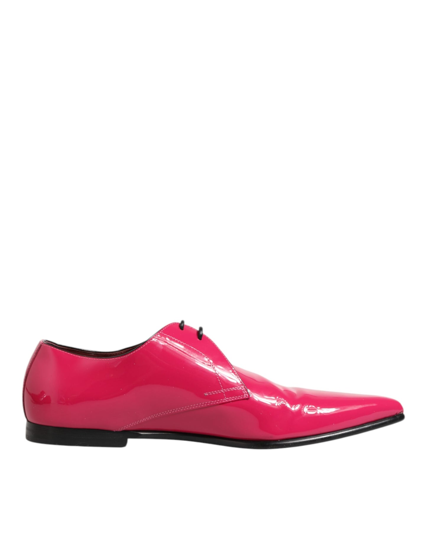 Dolce & Gabbana Derby Schoenen Kalfsleder Roze Patent