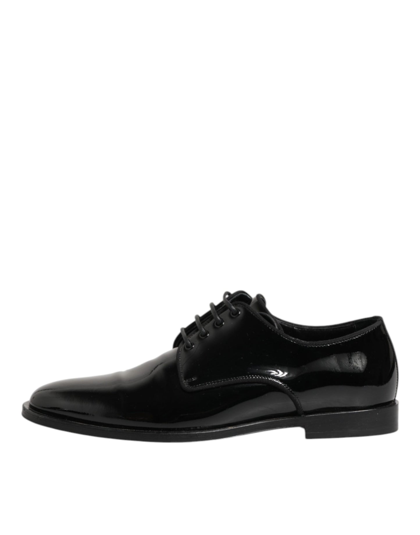 Dolce & Gabbana Derby Lederen Schoenen Formeel – Zwart