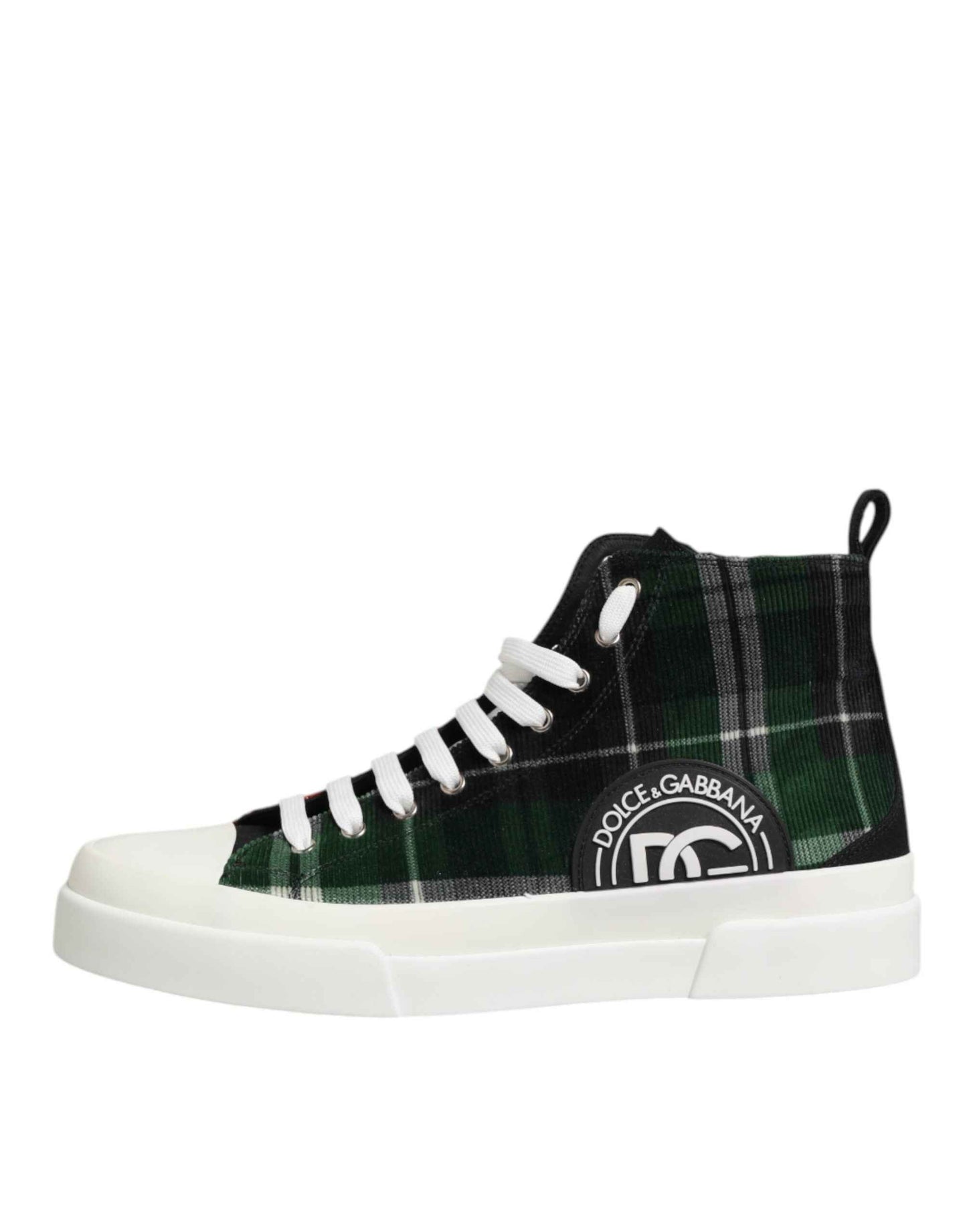 Dolce & Gabbana DG Logo Hoge Top Sneakers Katoen Multicolor