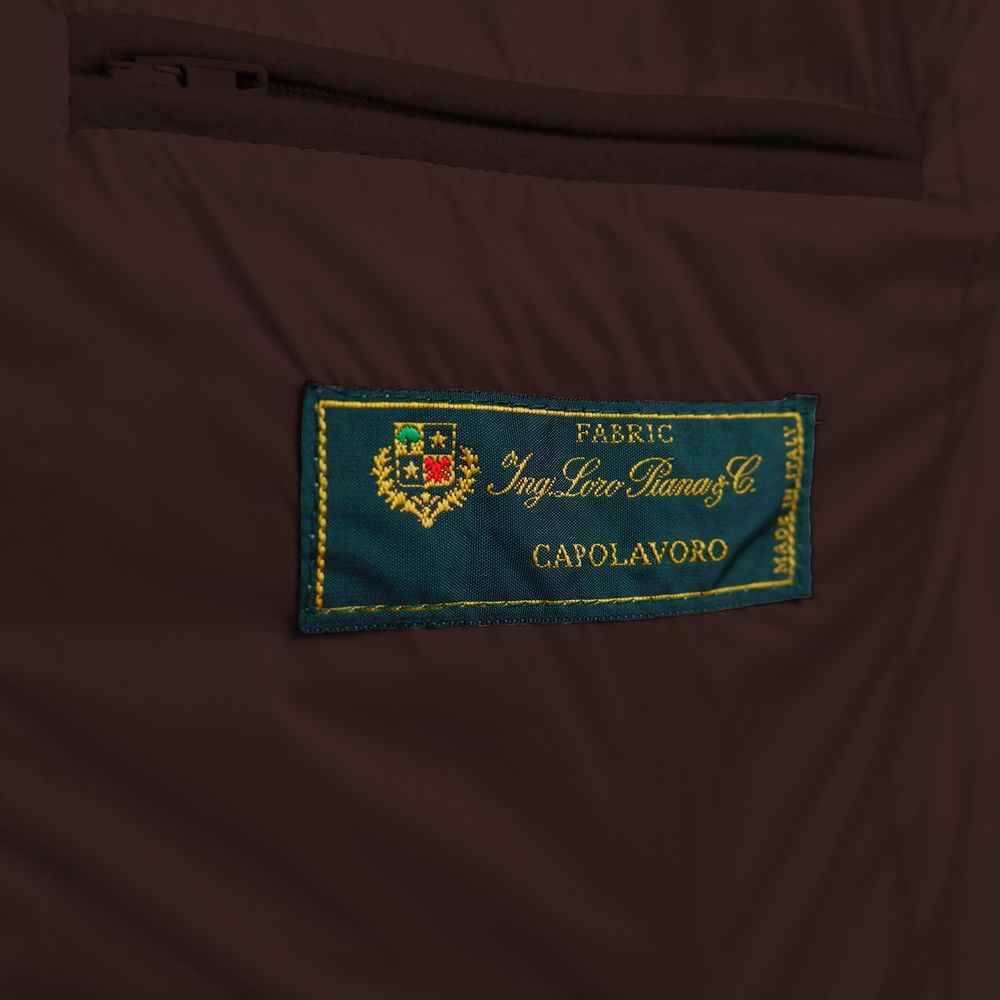 Made in Italy Brown Wool Men's Jacket