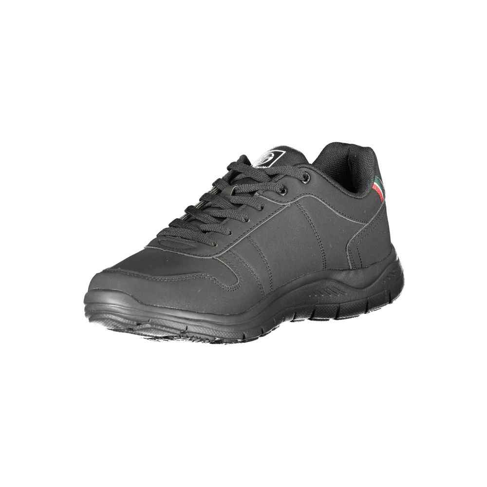 Sergio Tacchini Black Polyester Sneaker