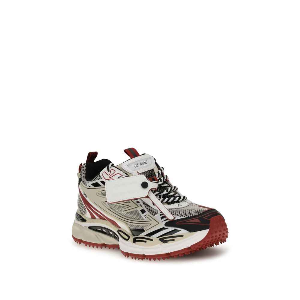 Off-White OW Be Right Back Sneakers Grijs Mesh Multicolor