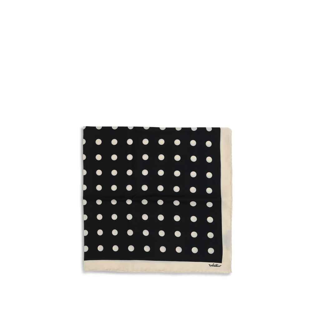 Valentino Garavani Opticool Sjaal Zijden Meerkleurig 60x60cm
