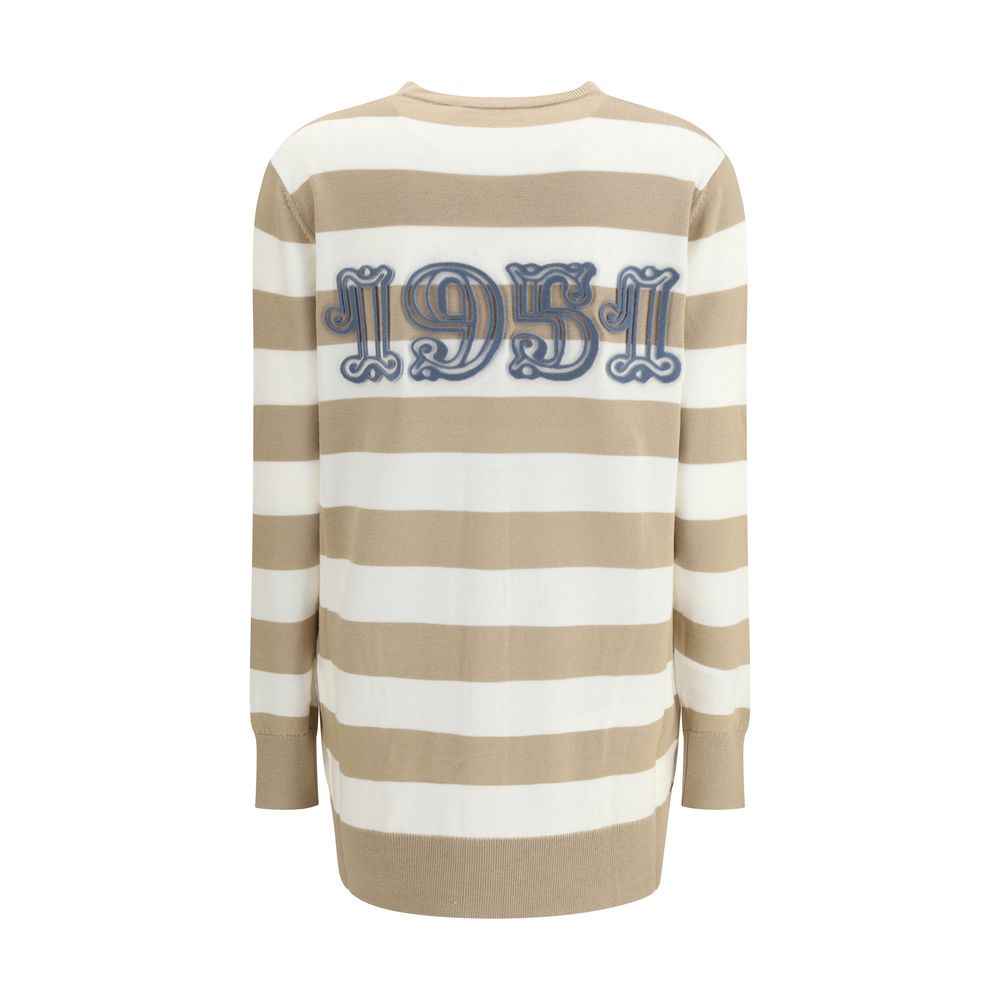 Max Mara Fiemme Cardigan Zuivere Wol Cardigan Natuur