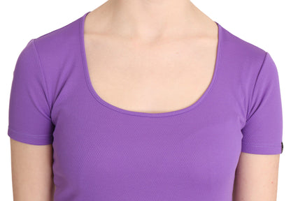 Haut décontracté violet chic GF Ferre pour une élégance au quotidien