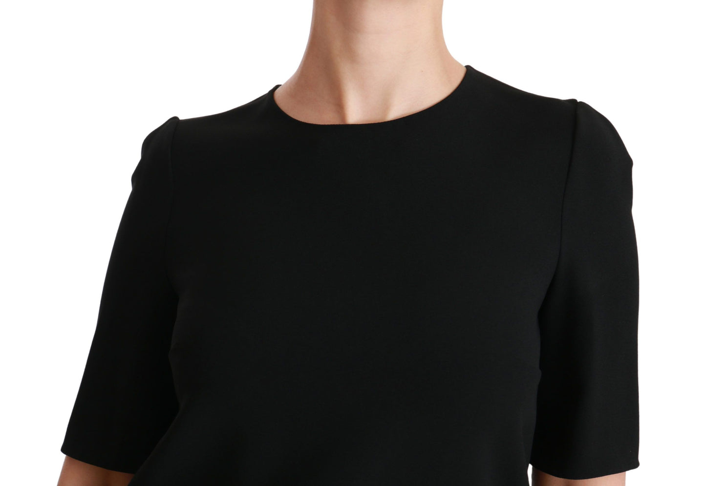 Dolce &amp; Gabbana - Chemisier extensible noir élégant