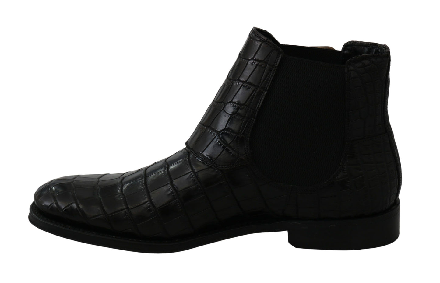 Bottes Derby Brogue élégantes Dolce &amp; Gabbana en cuir exotique