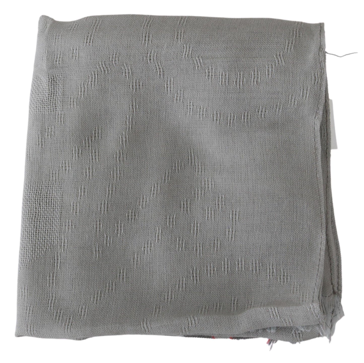 Écharpe élégante en coton gris pour homme, costume national