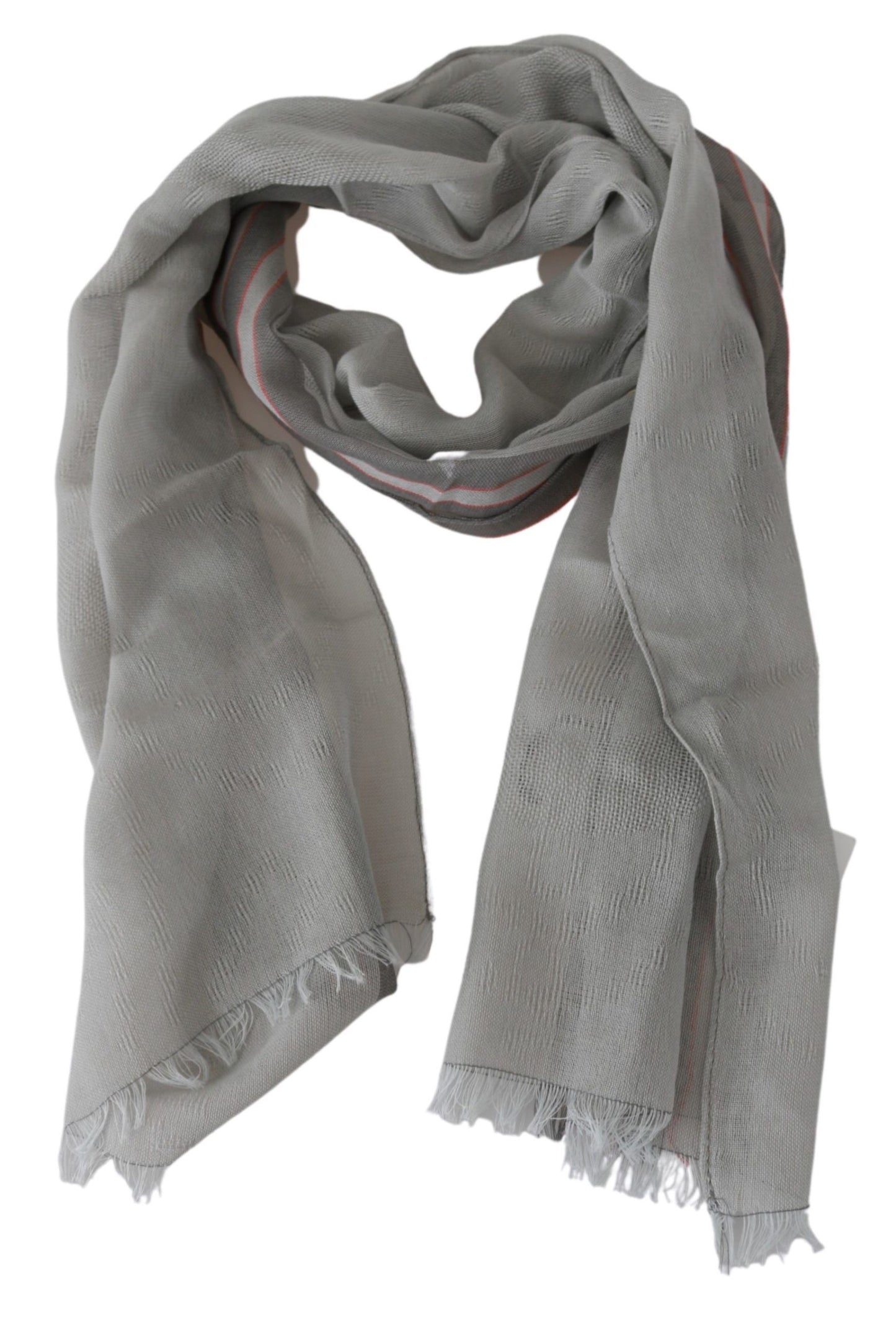 Écharpe élégante en coton gris pour homme, costume national