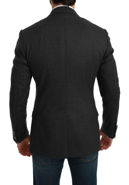Blazer formel élégant gris coupe slim Dolce &amp; Gabbana