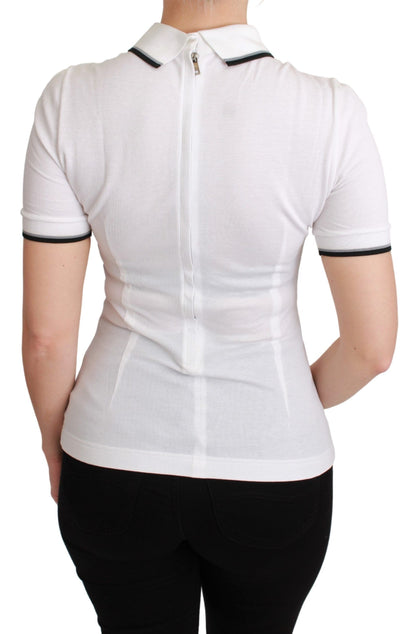 T-shirt brodé Dolce &amp; Gabbana Chic Polo Angel