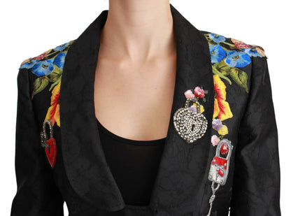Blazer en brocart sicilien enchanté Dolce &amp; Gabbana