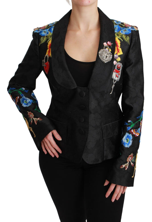 Blazer en brocart sicilien enchanté Dolce &amp; Gabbana