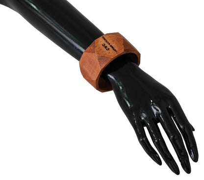 Bracelet en bois unisexe Costume National Chic