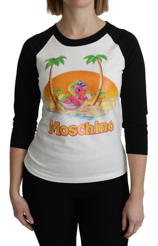 Haut ras du cou en coton Moschino Chic My Little Pony