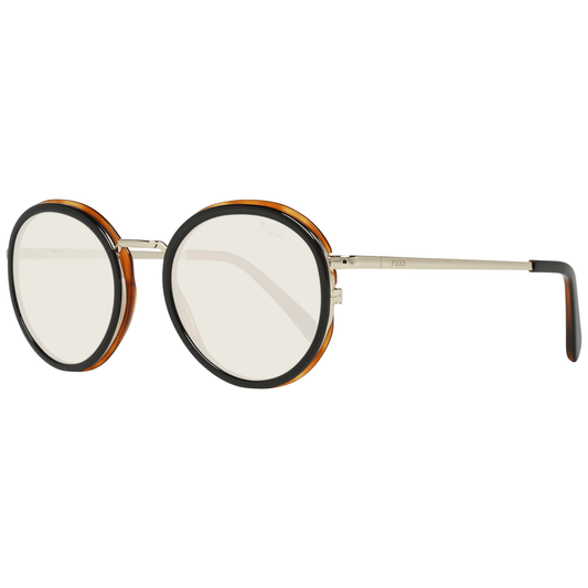 Lunettes de soleil noires pour femmes Emilio Pucci