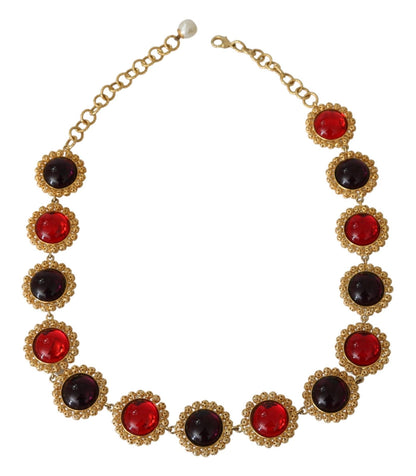 Collier élégant à breloques en cristal Dolce &amp; Gabbana