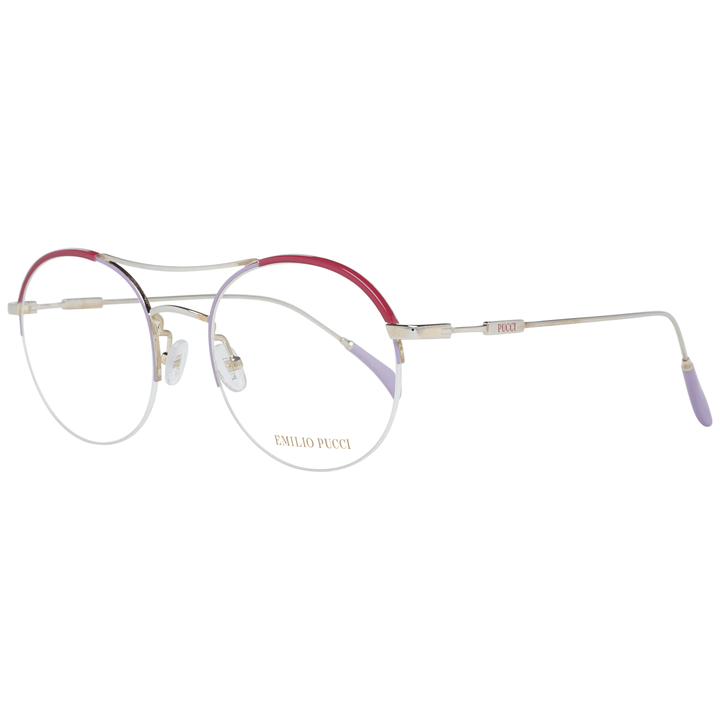 Montures de lunettes multicolores pour femmes Emilio Pucci