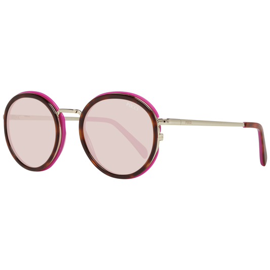 Lunettes de soleil marron pour femme Emilio Pucci