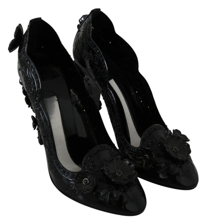 Escarpins Cendrillon en cristal Dolce &amp; Gabbana