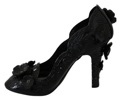 Escarpins Cendrillon en cristal Dolce &amp; Gabbana