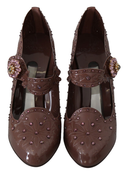 Escarpins Cendrillon en cristal Dolce &amp; Gabbana