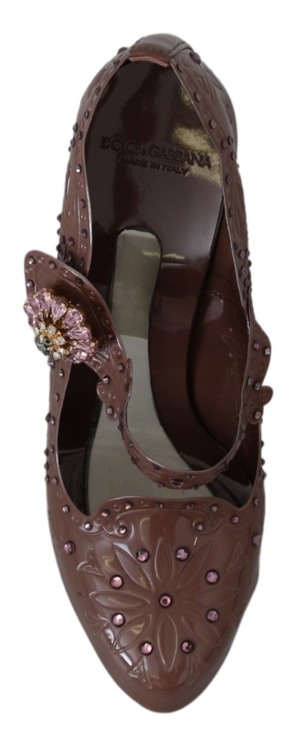 Escarpins Cendrillon en cristal Dolce &amp; Gabbana