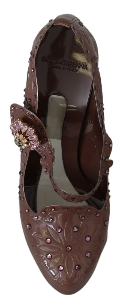 Escarpins Cendrillon en cristal Dolce &amp; Gabbana