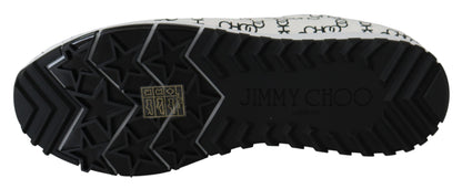 Baskets élégantes en cuir monochrome Jimmy Choo