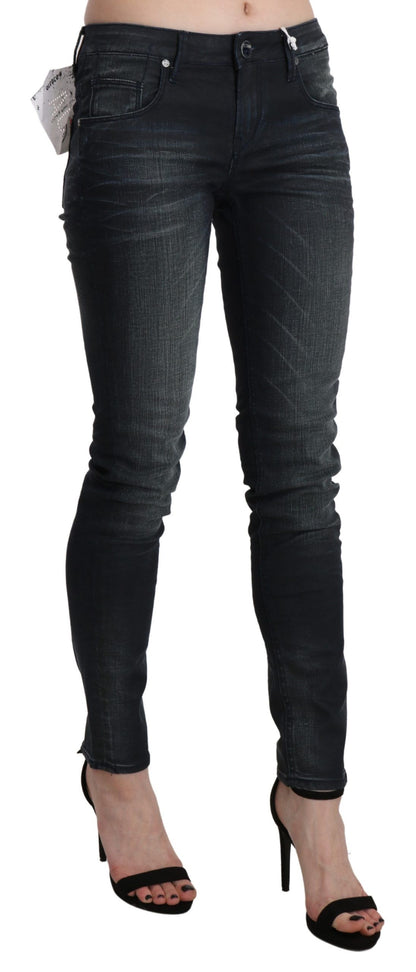 Jean skinny bleu délavé Eight Chic