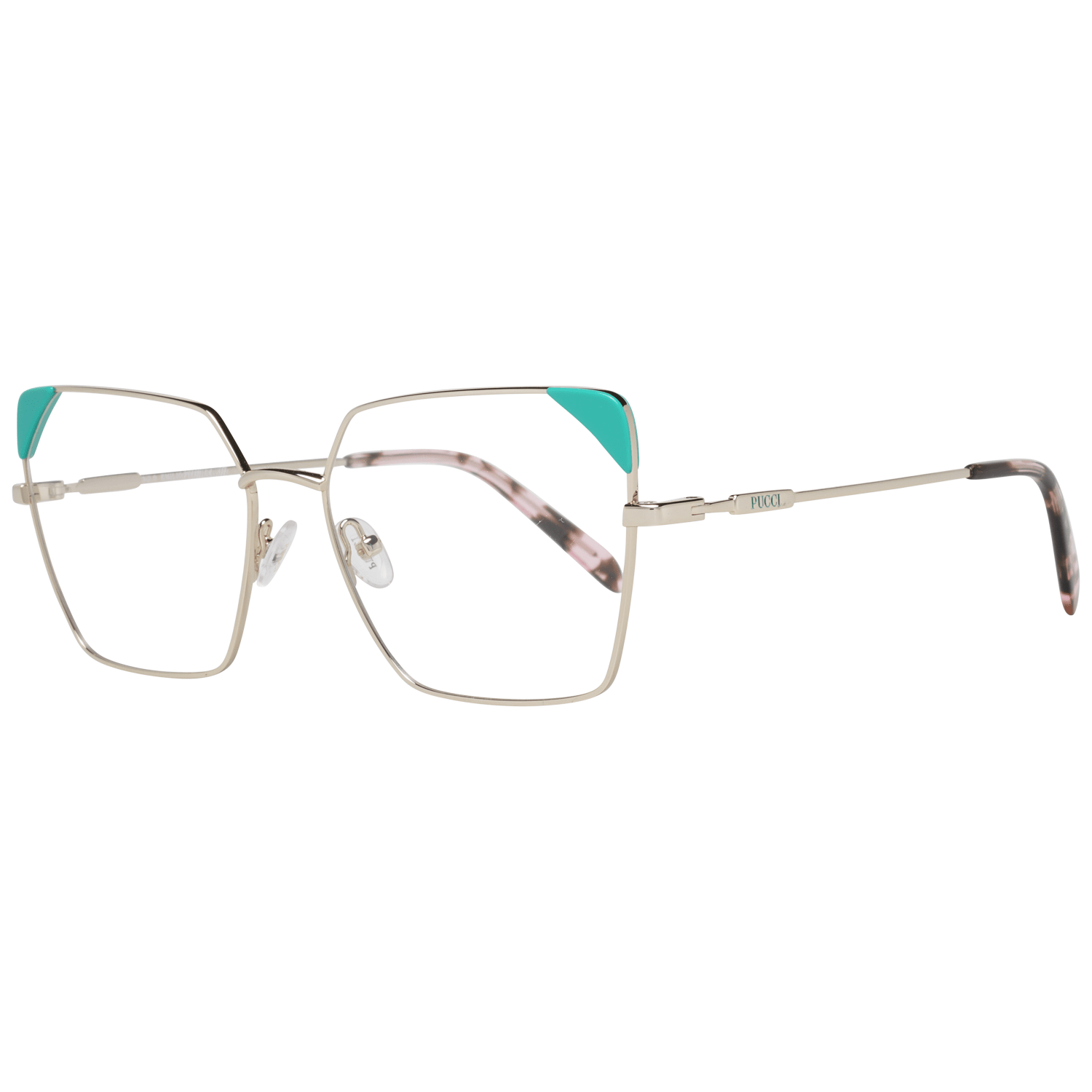 Emilio Pucci Radiant Gold Full-Rim Women's Sunglasses by Emilio Pucci