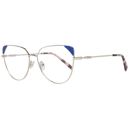 Montures optiques dorées pour femmes Emilio Pucci