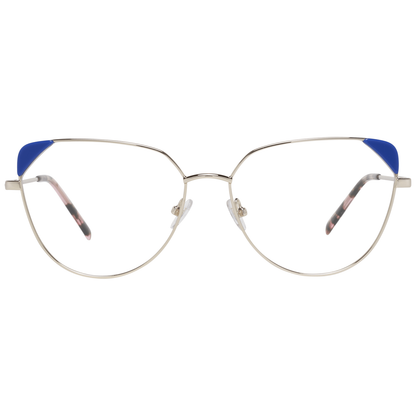 Montures optiques dorées pour femmes Emilio Pucci