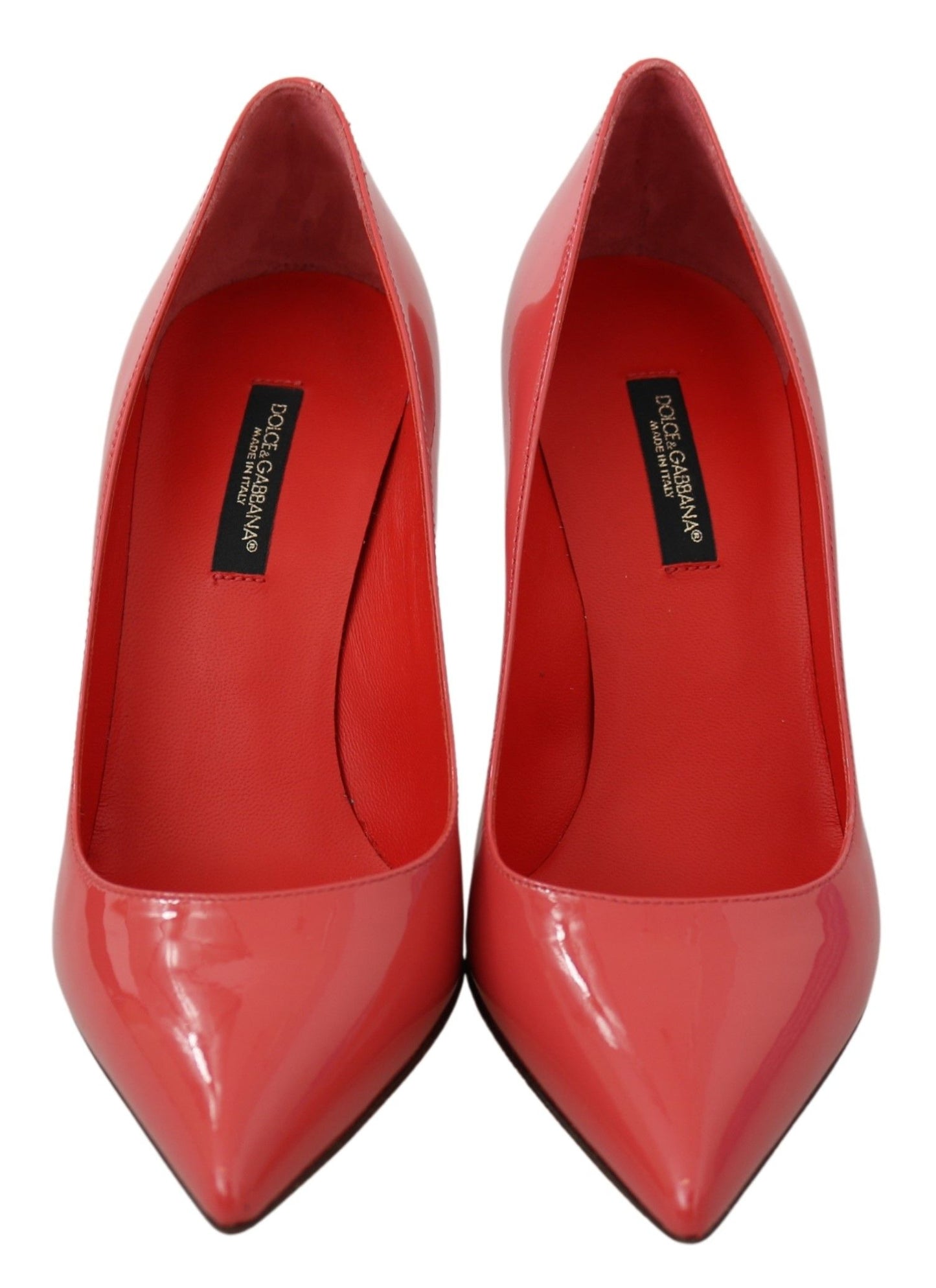 Dolce & Gabbana Dark Pink Patent Leather Heels Pumps by Dolce & Gabbana