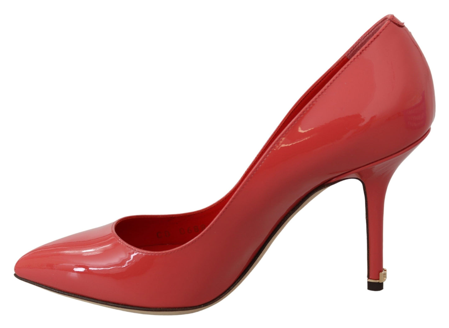 Dolce & Gabbana Dark Pink Patent Leather Heels Pumps by Dolce & Gabbana