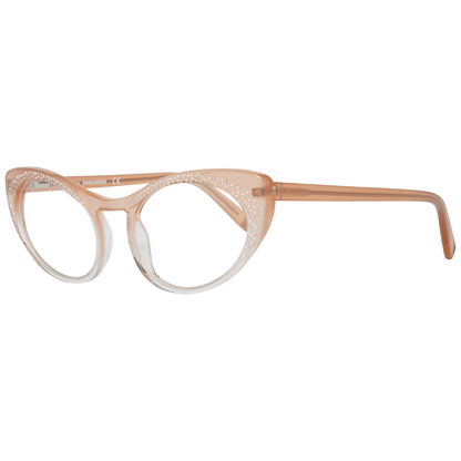 Dsquared² Chic Rose-Tinted Designer Eyewear by Dsquared²
