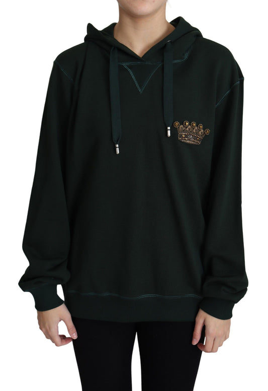 Sweat à capuche brodé Dolce &amp; Gabbana Regal Crown