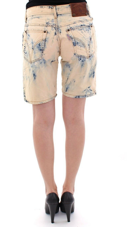 Short d'été chic en coton Dolce &amp; Gabbana bleu