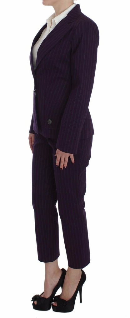 BENCIVENGA Ensemble élégant pantalon et blazer à rayures