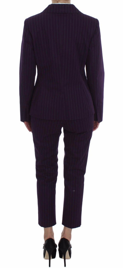 BENCIVENGA Ensemble élégant pantalon et blazer à rayures