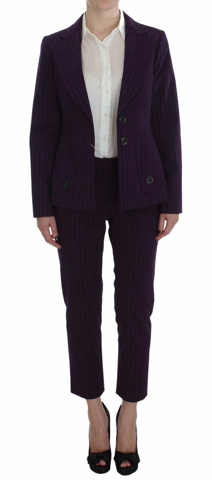 BENCIVENGA Ensemble élégant pantalon et blazer à rayures