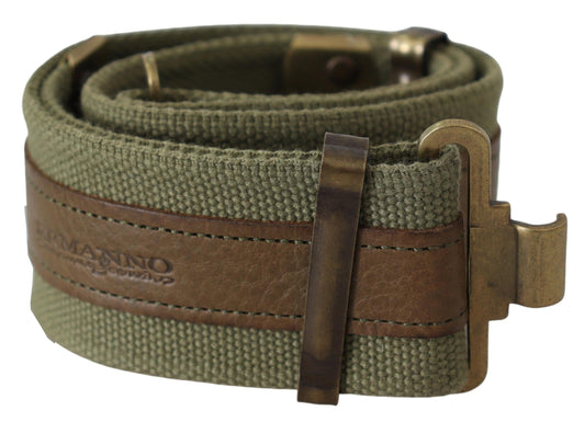 Ermanno Scervino Ceinture Rustique Vert Armée Chic