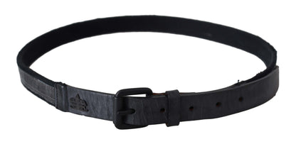 Ermanno Scervino Ceinture chic en cuir noir