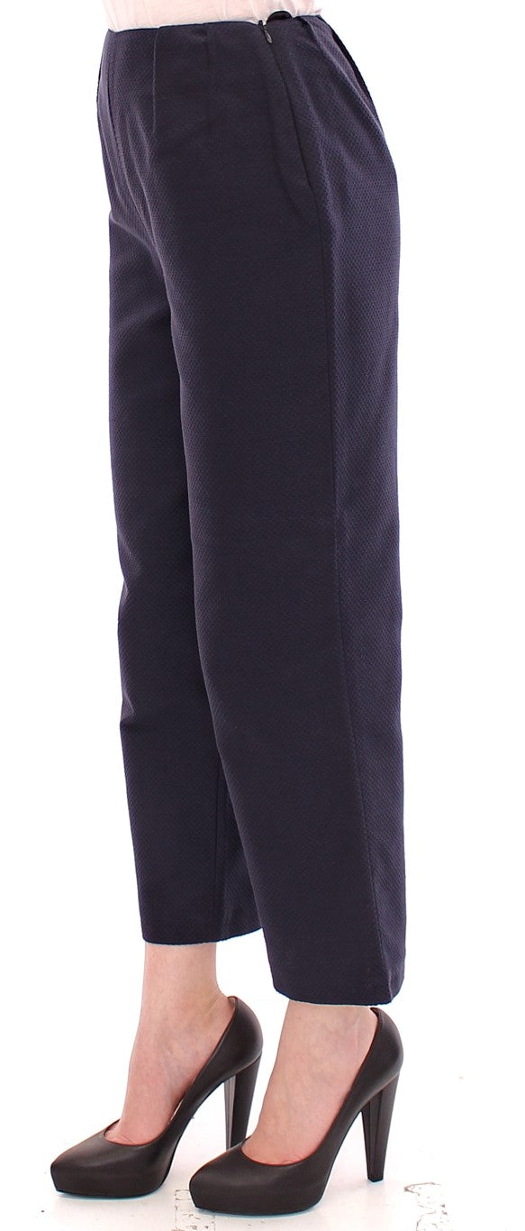 Pantalon bleu court chic Andrea Incontri - Un savoir-faire exquis