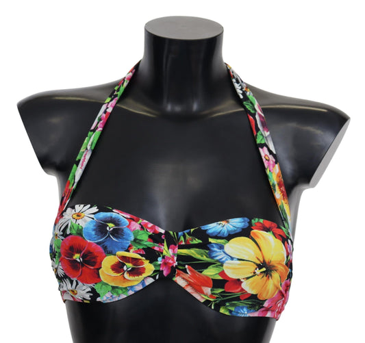 Haut de bikini haut de gamme Dolce &amp; Gabbana Floral Elegance