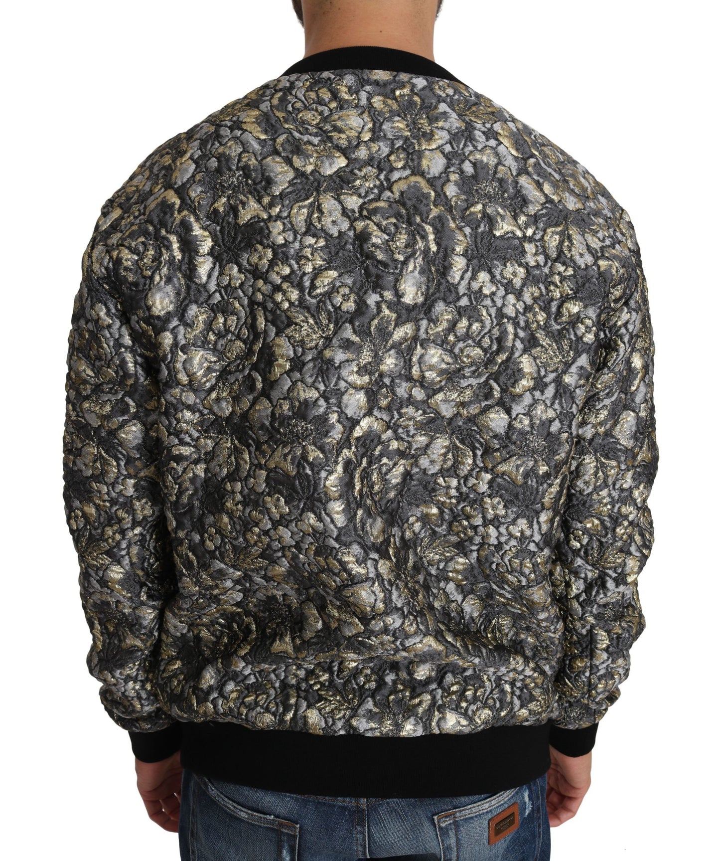 Pull ras du cou Dolce &amp; Gabbana Samba Jacquard Palm