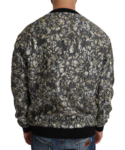 Pull ras du cou Dolce &amp; Gabbana Samba Jacquard Palm