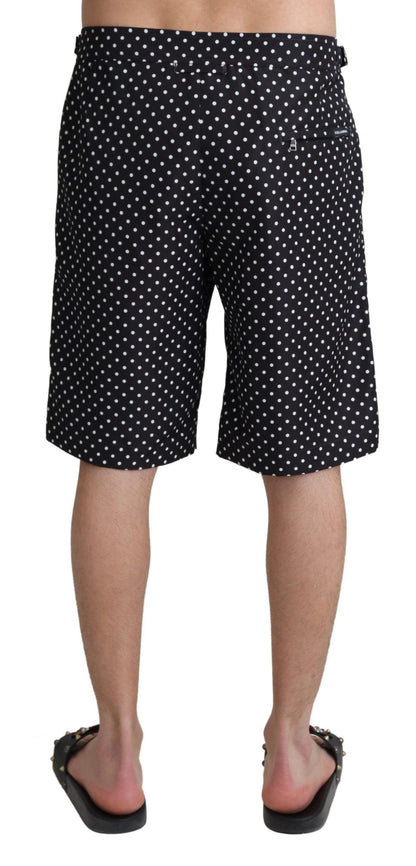 Boxer de bain Dolce &amp; Gabbana à pois élégants